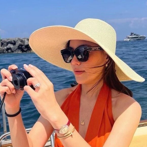 Dior DIORSIGNATURE S7F 40F1 Women Sunglasses Pink Square Frame, Pink Lenses main image 6